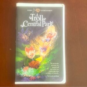 A Troll in Central Park VHS Clamshell Children's Family Movie